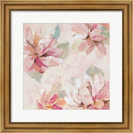 Framed Blushing Spring II Print