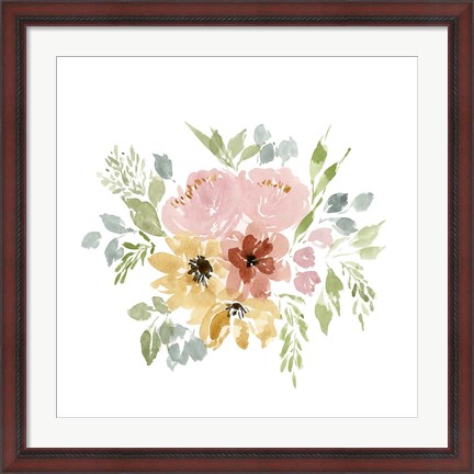 Framed Gwen Bouquet II Print