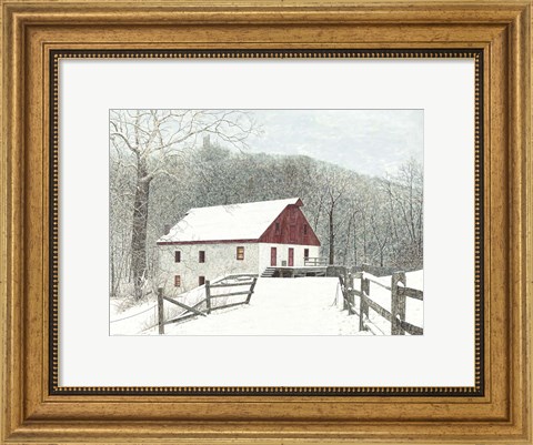 Framed Grist Mill Print