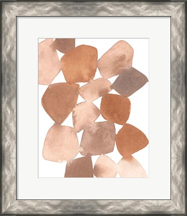 Framed Boho Beautiful II Brown Print