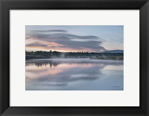 Framed Oxbow Bend Grand Teton National Park Print