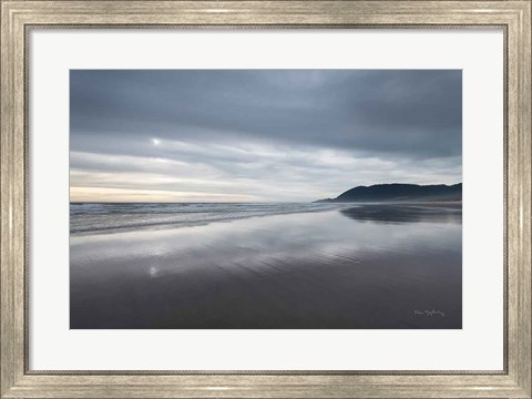 Framed Nehalem Beach Oregon Print