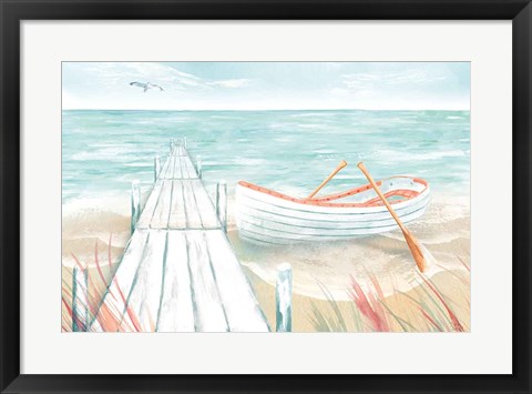 Framed Ocean Breeze II Print