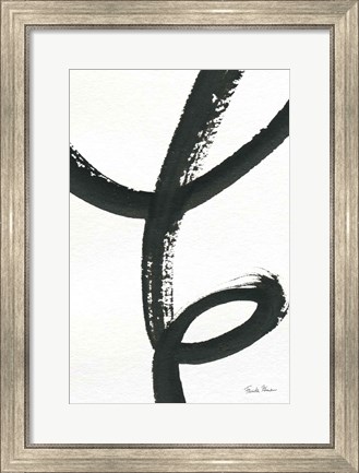 Framed Inky III Print