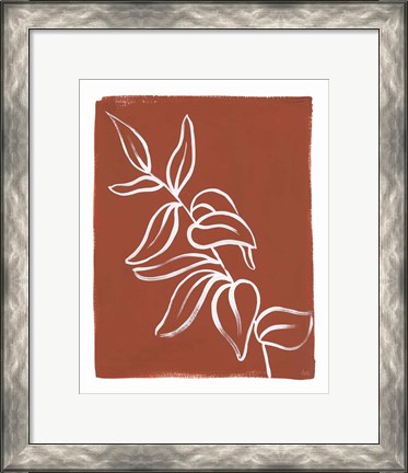 Framed Porch Plant II Print