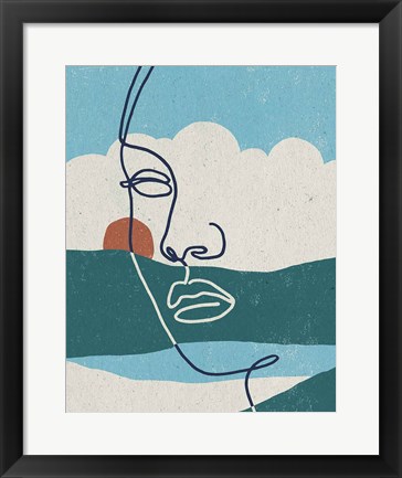 Framed Mykonos II Print