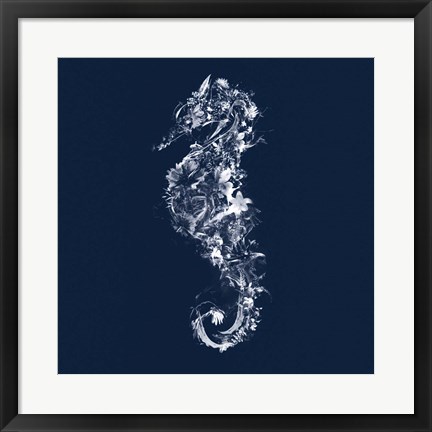 Framed Seahorse Print