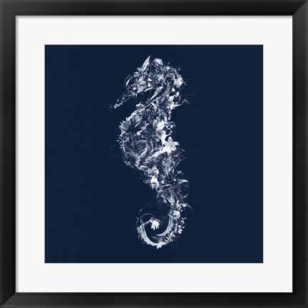 Framed Seahorse Print