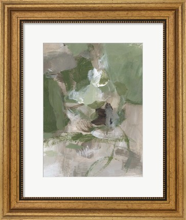 Framed Green Tea I Print