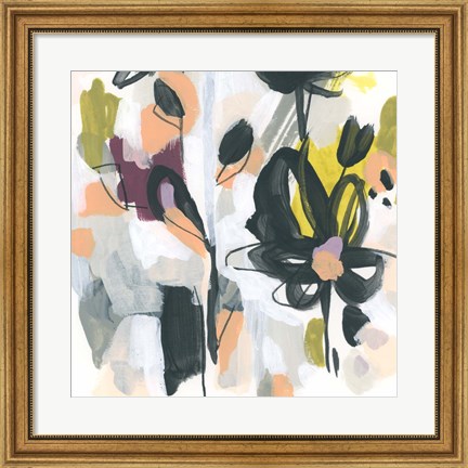 Framed Garden Extraction VIII Print