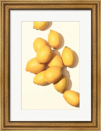 Framed Lemons 1 Print