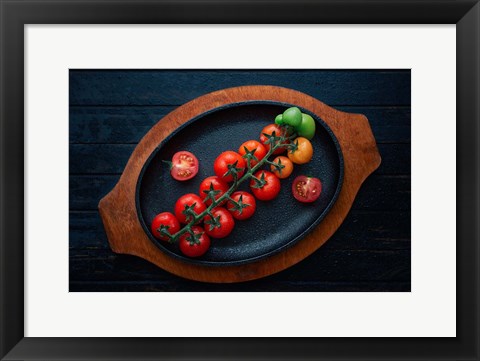 Framed Colourful Tomatoes Print