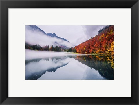 Framed Autumn Reflections Print