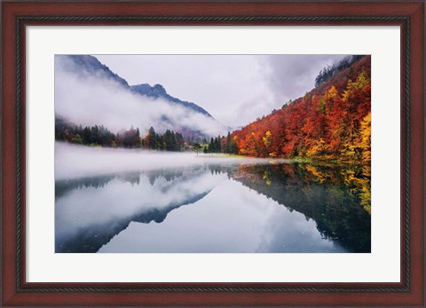 Framed Autumn Reflections Print