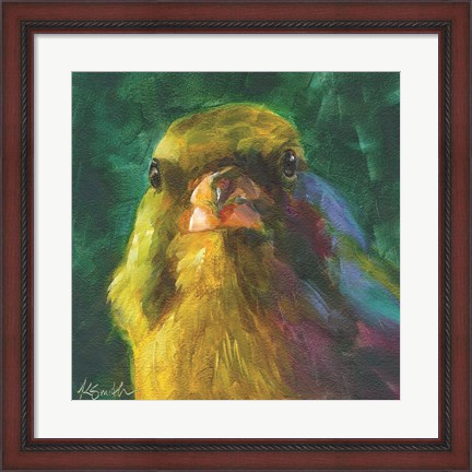 Framed Field Birds III Print