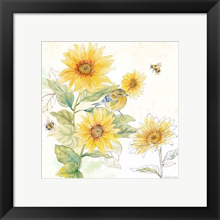 Framed Be My Sunshine II Print