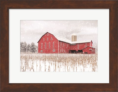 Framed Belleville Countryside Print