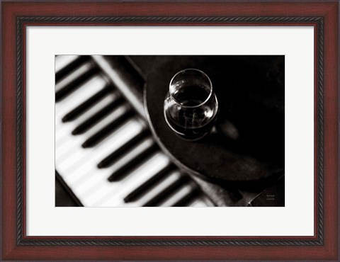 Framed Black and White Print