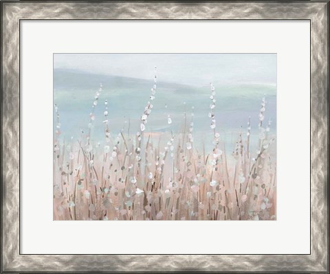 Framed Coastal Morning Blooms Print