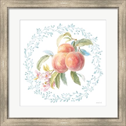 Framed Blooming Orchard III Print