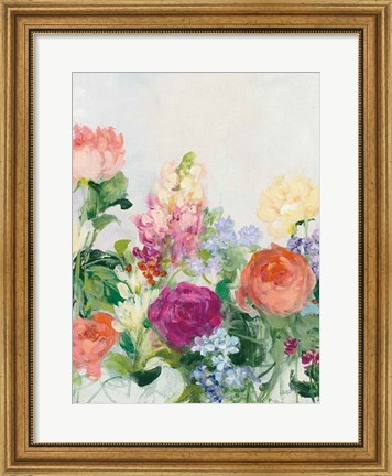 Framed Cutting Garden III Print