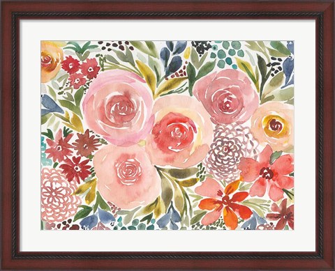 Framed Full Bloom I Print