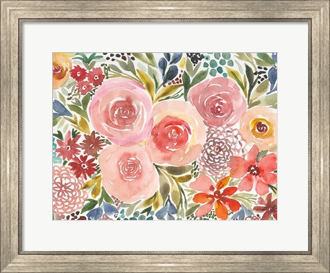 Framed Full Bloom I Print