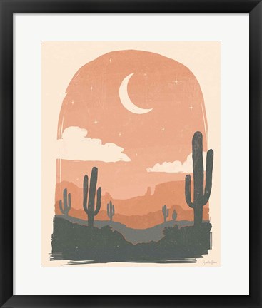 Framed Desert II Print