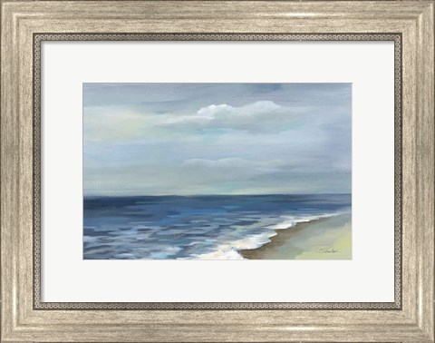 Framed Silent Waves Print