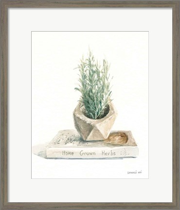 Framed Grown at Home I Print