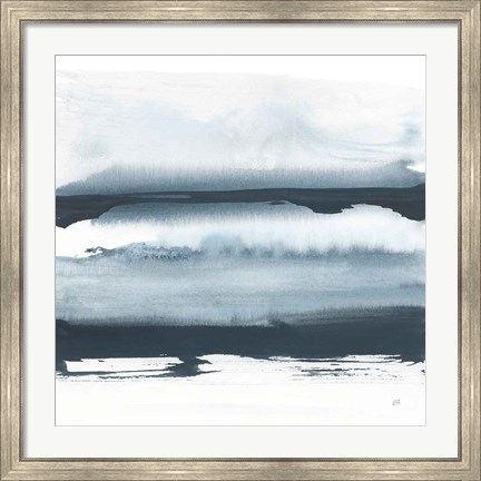 Framed Waterway Minimalism II Print