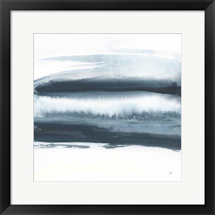 Framed Waterway Minimalism I Print