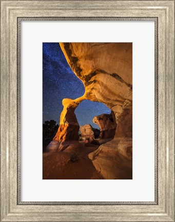 Framed Arch Stars Print