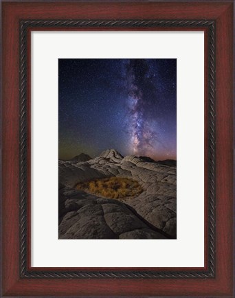 Framed White Pocket Print