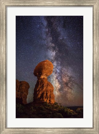 Framed Balanced Rock Print