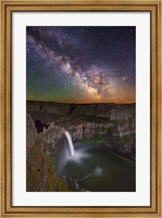 Framed Palouse Falls 3239 Print