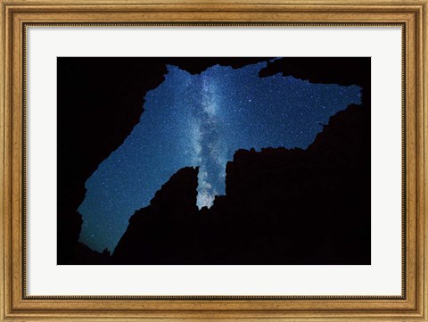 Framed Stars over Wall Street - Bryce Canyon Print