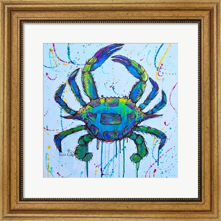 Framed Crab Print