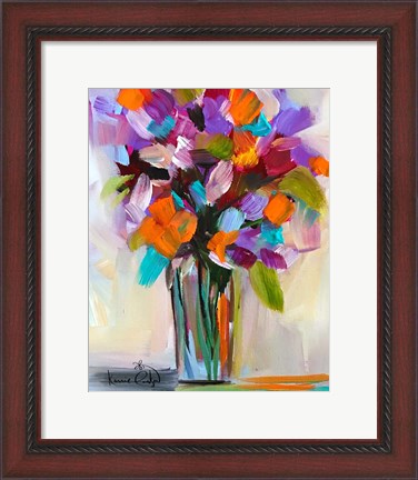 Framed Bouquet 1 Print