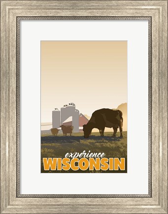 Framed Experience Wisconsin Print