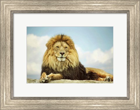 Framed King Print