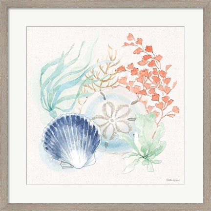 Framed Seaside II Print