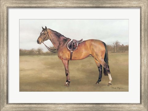 Framed French Trotter Light Print