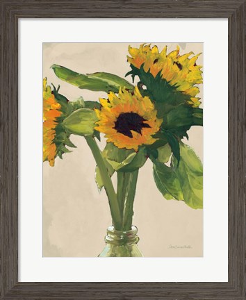 Framed Sunny Beige Print