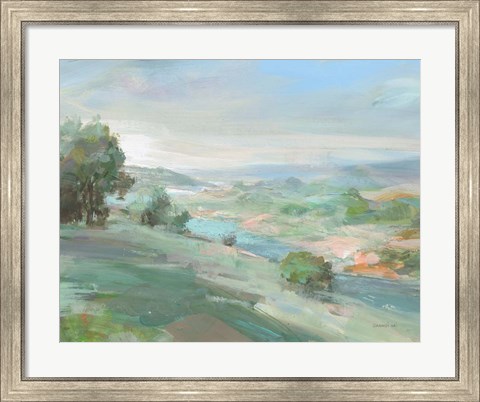 Framed Valley in Sunshine Print