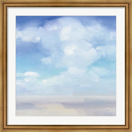 Framed Beach Sky Print