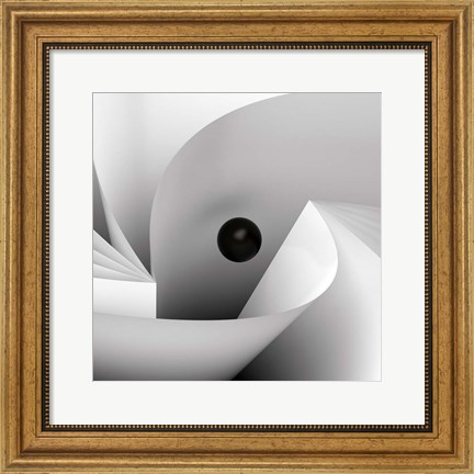 Framed Big Eye Print