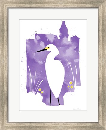 Framed Lakeside Life Print