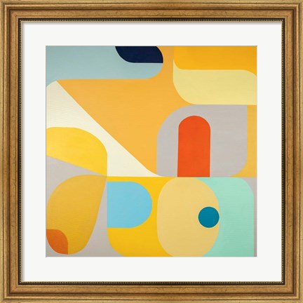 Framed Slant of Light Print