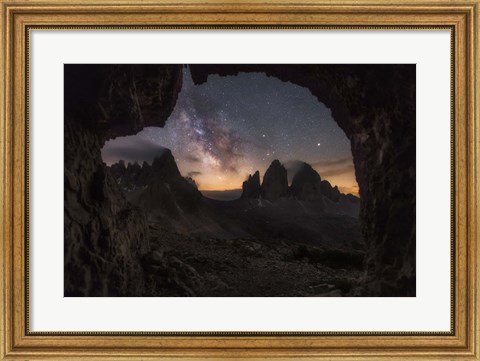 Framed Night Sky Print